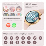 Advanced Full Steel Smartwatch with Bluetooth Calling & Health Tracking