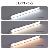 Wireless Motion Sensor LED Night Light – USB Rechargeable, Auto On/Off Cabinet Lamp