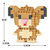 Disney Stitch & Mickey Mouse Micro Building Blocks – Creative Kids Toy Gift