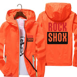 RockShox MTB Windbreaker Jacket – Waterproof Cycling Hoodie for Men & Women