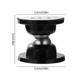 Magnetic Door Stopper – Rustproof Stainless Steel Holder with Strong Suction for Home & Office