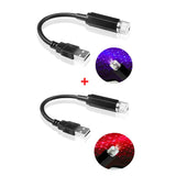USB-Powered LED Star Projector – Adjustable Galaxy Night Light for Car & Room Decor