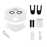 7-Color LED Face & Neck Mask for Skin Rejuvenation and Anti-Aging