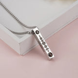 Collar de proyección personalizado: colgante con foto personalizado para parejas y seres queridos