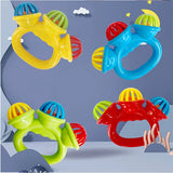 4PCS Baby Hand Rattle Ball Toys – Sensory Grasping & Developmental Playset