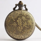 One Piece Anime Pocket Watch - Vintage Bronze Collectible Timepiece