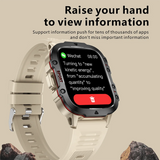Reloj inteligente atrevido y elegante con seguimiento avanzado de la salud 