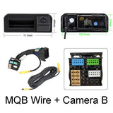 CanBus Dynamic Trajectory Reversing Camera for VW Audi Skoda Seat - Plug & Play Installation