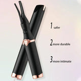 Portable USB Heated Eyelash Curler with Adjustable Temperature for Natural & False Lashes