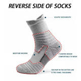 Men’s Thick Athletic Crew Socks – Breathable, Moisture-Wicking Sport Socks (3 Pairs)