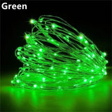 Waterproof LED Fairy String Lights – Battery-Powered Copper Wire Lights for Christmas, Wedding & Party Décor (1M/2M/3M/5M)