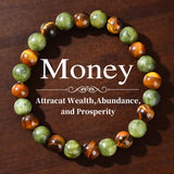 Prosperity & Abundance Natural Stone Healing Bracelet