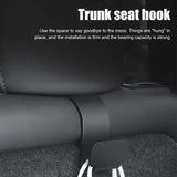 Rear Headrest Hooks for Tesla Model Y | Car Seat Back Bag & Trunk Organizer Hangers