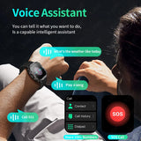 Advanced Smartwatch with 1.96" HD Display, Bluetooth Calling & Health Tracking