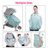 Portabebés de malla de algodón con diseño floral, soporta hasta 132 libras, para bebés y niños pequeños