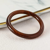 Vintage Geometric Resin Bangle – Bold Cuff Bracelet for Women