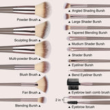 20-Piece Professional Makeup Brush Set for Flawless Beauty Application