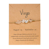 Trendy Unisex Stone Charm Bracelet – Stylish Rope Chain Jewelry