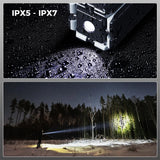 14000mAh Camping Lantern with 6000LM Brightness - Magnetic, Telescopic LED Light for Outdoor Adventures