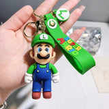 Super Mario Bros Keychain - Cute Character Figure Pendant & Collectible Toy