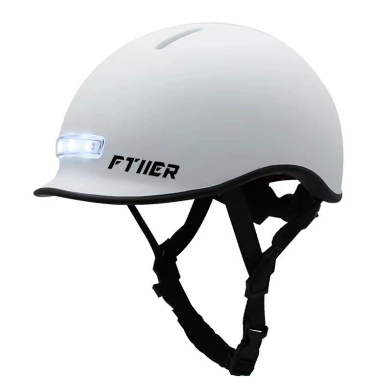 Smart Cycling Helmet with USB Rechargeable Tail Light - Lightweight Bike Helmet for Adults