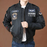 Men's Embroidered Baseball Jacket – Trendy European & American Style