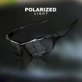 Polarized Fashion Sports Sunglasses – UV400 Protection, Round Metal Frame for Men & Women