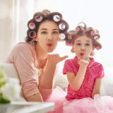 12-Piece No-Heat Self Grip Hair Rollers Set for All Hair Types