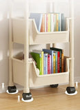 Estantería de almacenamiento con ruedas de varios niveles: estantería móvil y organizador para cocina, baño y hogar 