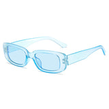 Retro Rectangle Sunglasses for Women – UV Protection & Vintage Style