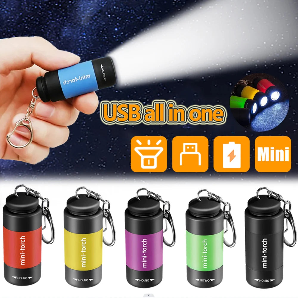 Rechargeable LED Flashlight - Waterproof, High-Performance, Durable & Reliable Light Source