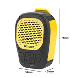 Magnetic Clip-On Bluetooth Speaker – IP56 Waterproof, 30-Hour Playtime, Hands-Free Calls