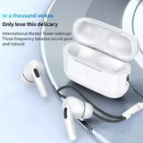 Auriculares inalámbricos Bluetooth con cancelación de ruido ENC: auriculares deportivos Mini Pods para juegos y todos los teléfonos
