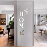 3D Acrylic DIY Mirror Wall Sticker – Stylish Home Décor with Inspirational Lettering
