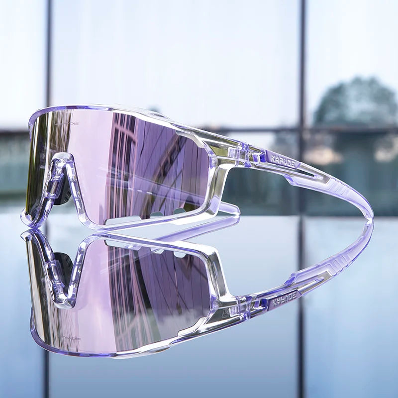 🚴‍♂️ Gafas de ciclismo KAPVOE: las mejores gafas deportivas con protección UV400 para MTB, running y aventuras al aire libre