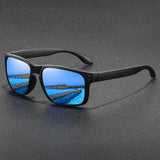 Men's Polarized Sunglasses – UV400 Protection & Anti-Glare Rectangle Frames