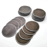12-Pack Reusable Bamboo Makeup Remover Pads – Eco-Friendly & Gentle Facial Cleansing Rounds