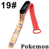 Pokémon Pikachu & Gengar Digital Watch - Cute Anime LED Watch for Kids