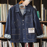 Men’s Cotton Denim Jacket – Classic Casual Outerwear for All Seasons