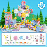 Electric Gear Building Block Set – Interactive 3D Puzzle Toy for Kids Ages 3-12