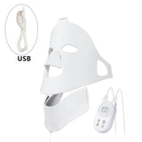 LED Light Therapy Face & Neck Mask – 7 Color Silicone Skin Rejuvenation Device