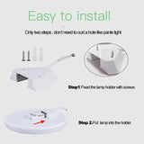 Panel de lámpara de techo LED: accesorio de decoración moderna para el hogar, el dormitorio, el baño y la sala de estar