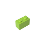 Small Self-Locking Building Bricks – 1x2 DIY Blocks in 62 Colors