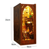 DIY Wooden Miniature Dollhouse Kit with Furniture – Handmade Assembly Model for Teens & Adults