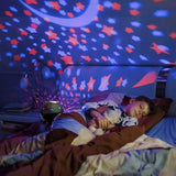 Rotating Star and Moon Night Light Projector for Kids’ Bedroom