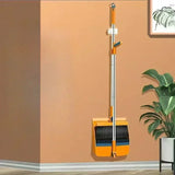 Juego de escoba y recogedor para el hogar | Cepillo barredor plegable con pala para basura