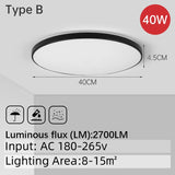 Panel de lámpara de techo LED: accesorio de decoración moderna para el hogar, el dormitorio, el baño y la sala de estar