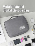 Bolsa digital multifuncional Cable de datos Auriculares Disco duro Fuente de alimentación Bolso digital Bolsa de almacenamiento de accesorios electrónicos