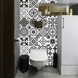 Adhesivos de vinilo autoadhesivos resistentes al agua para suelos y paredes: decoración del hogar duradera y autoadhesiva para baños, cocinas y más