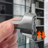 Heavy-Duty Zinc Alloy Glass Clamp – Secure Wall Bracket for Glass Panels